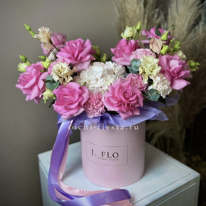 Цветочная коробка "Мишель" в Самаре