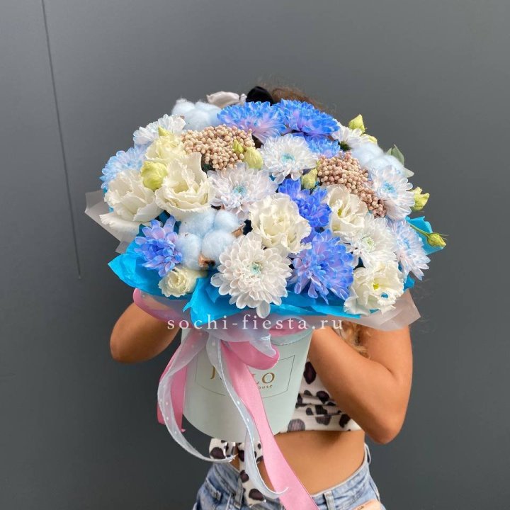 Коробка цветов  " Облако" в Самаре