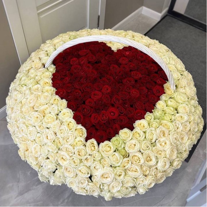 501 роза сердце в Самаре