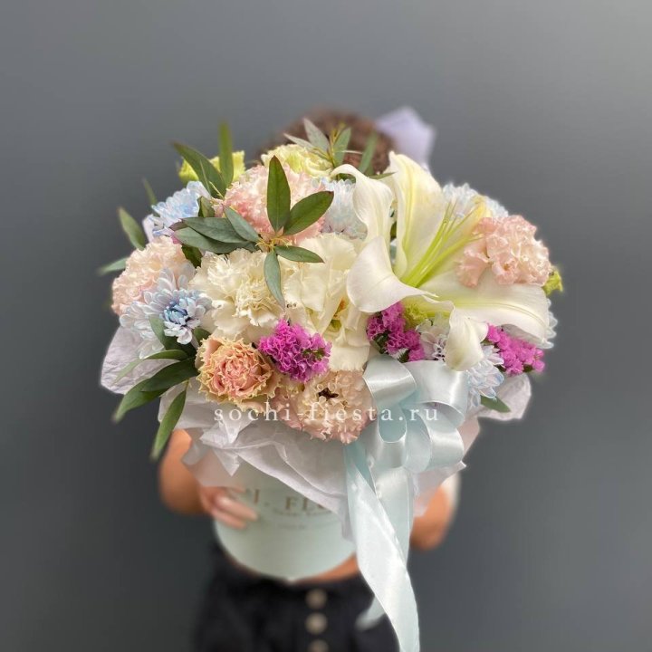 Дизайнерский цилиндр "Лилия" в Самаре