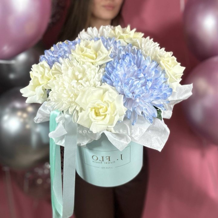 Коробка с цветами "Вольта" в Самаре