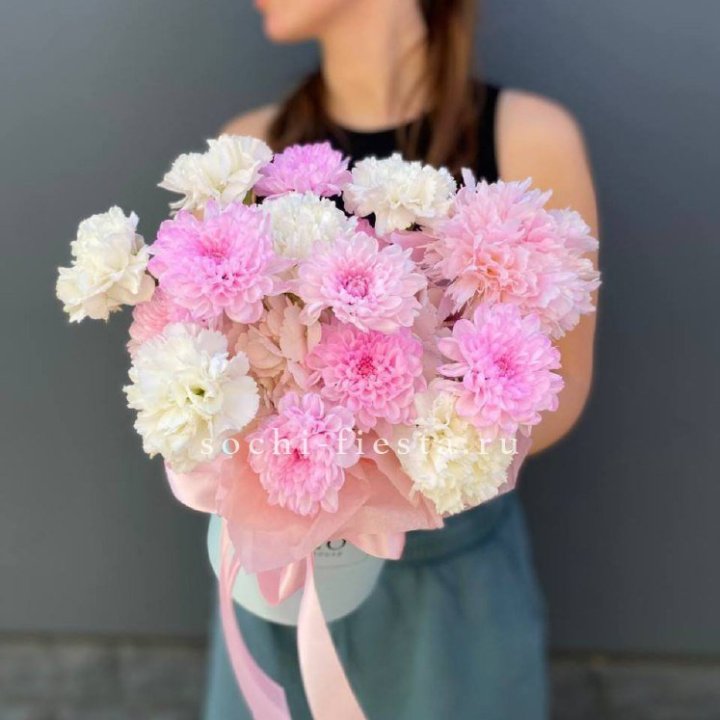 Коробка с цветами "Фиона" в Самаре