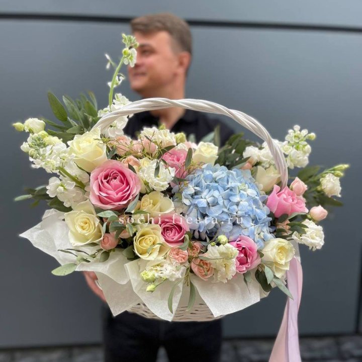 Авторская корзина "Аполинария" в Самаре