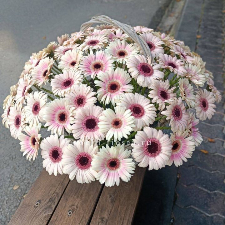 Корзина с герберами  в Самаре