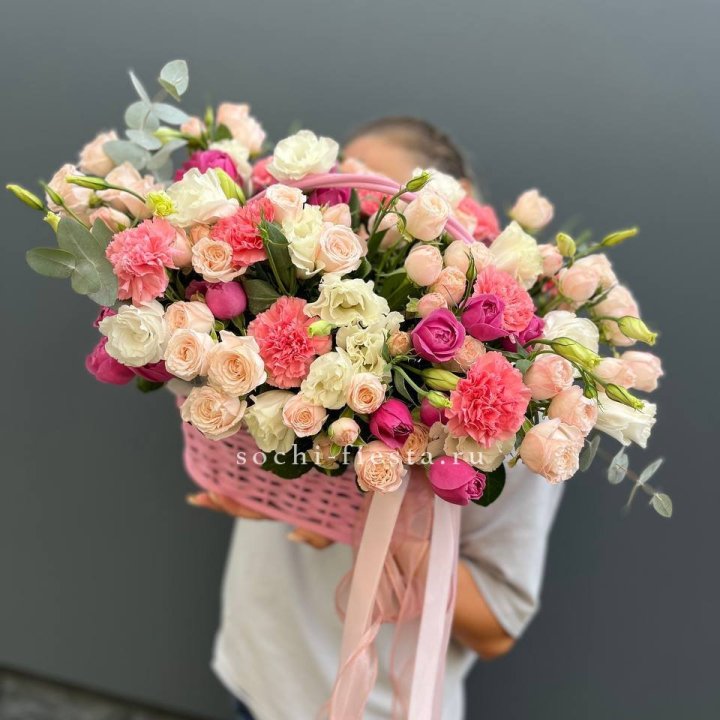 Цветочная корзина "Флоренция" в Самаре