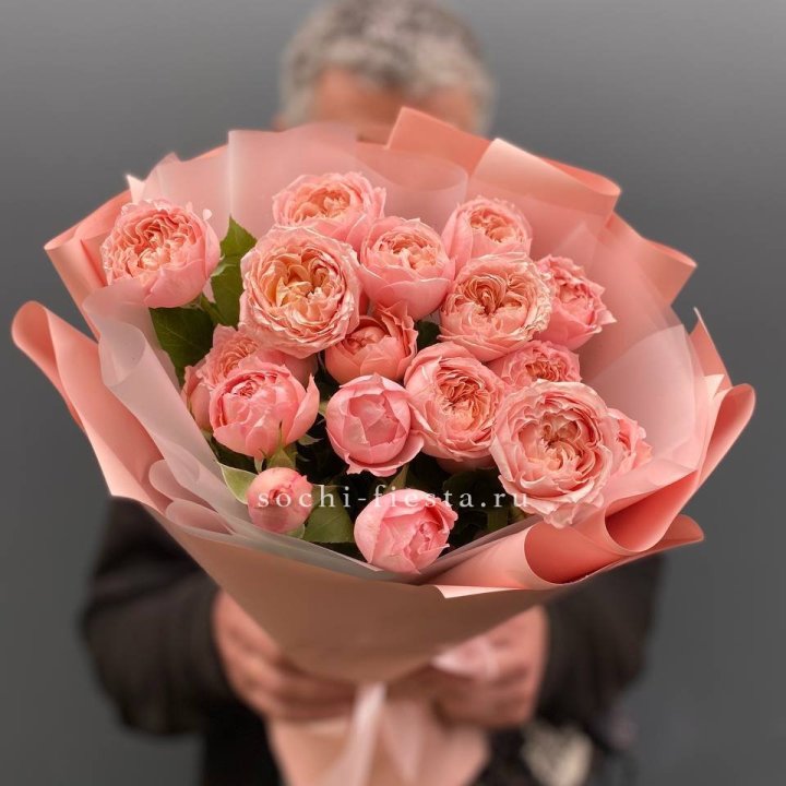 Букет комплимент из кустовых роз Джульетта в Самаре