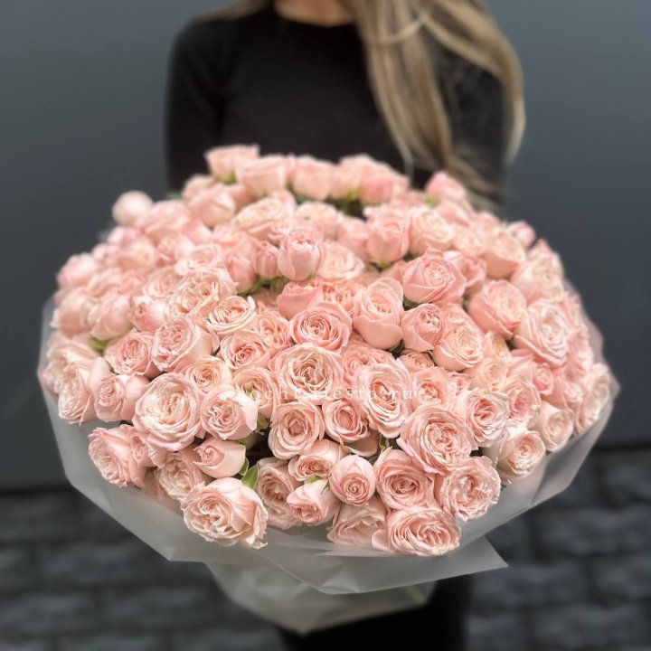 51 кустовая роза Бомбастик в Самаре