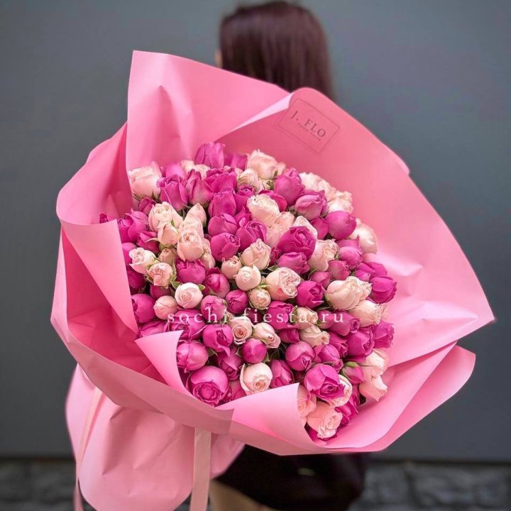 51 кустовая роза  в Самаре