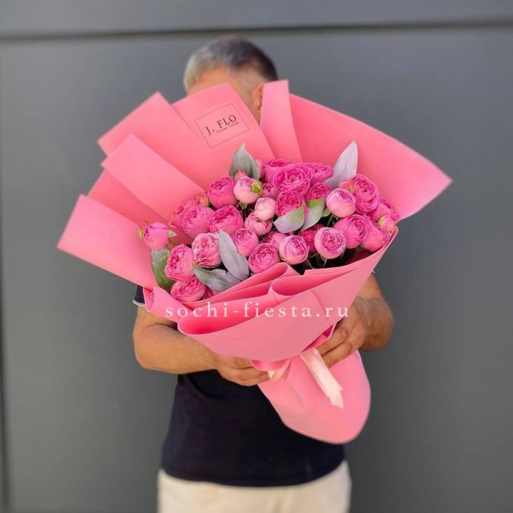 Пионовидные розы баблс №2 в Самаре