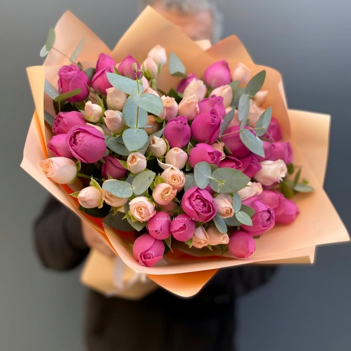 Букет кустовых роз Тендернес в Самаре