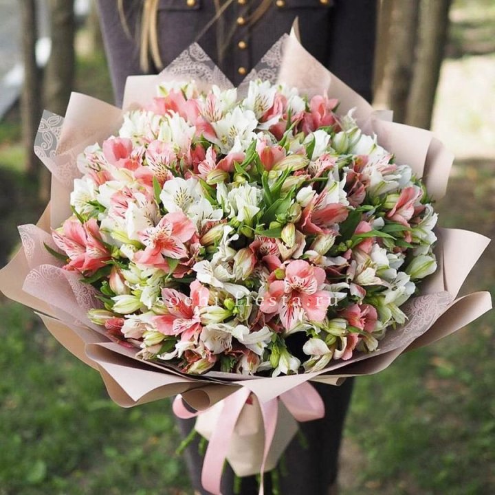 Букет альстромерий "ВАУ" в Самаре