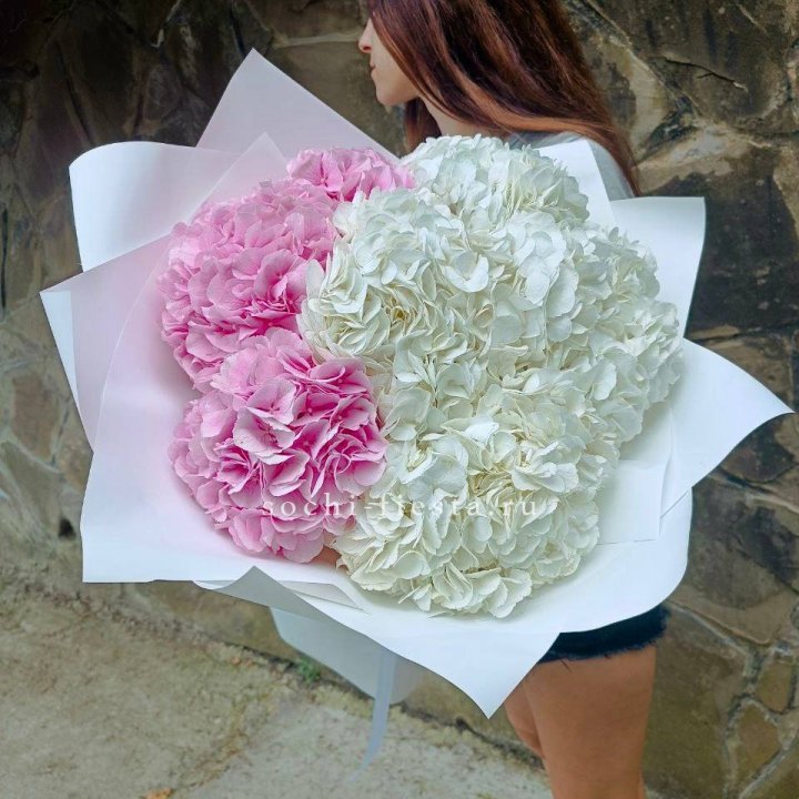 Букет гортензий №2 в Самаре