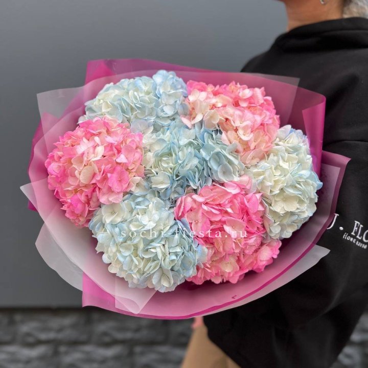 Букет гортензий "Тоника №2" в Самаре