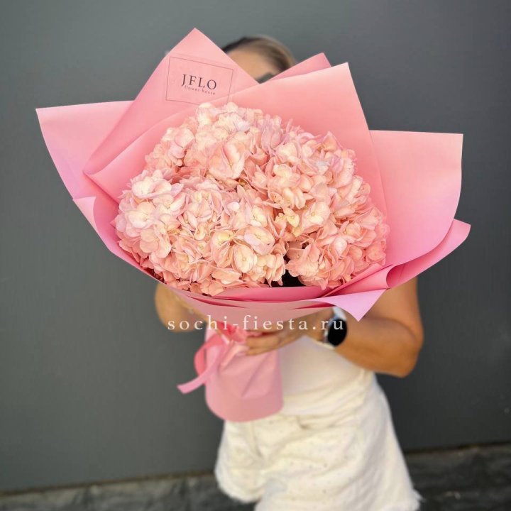 Букет гортензий "Крем" в Самаре