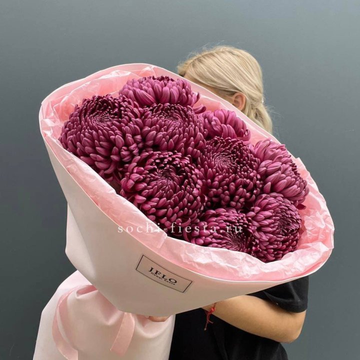 9 хризантем бигуди в Самаре