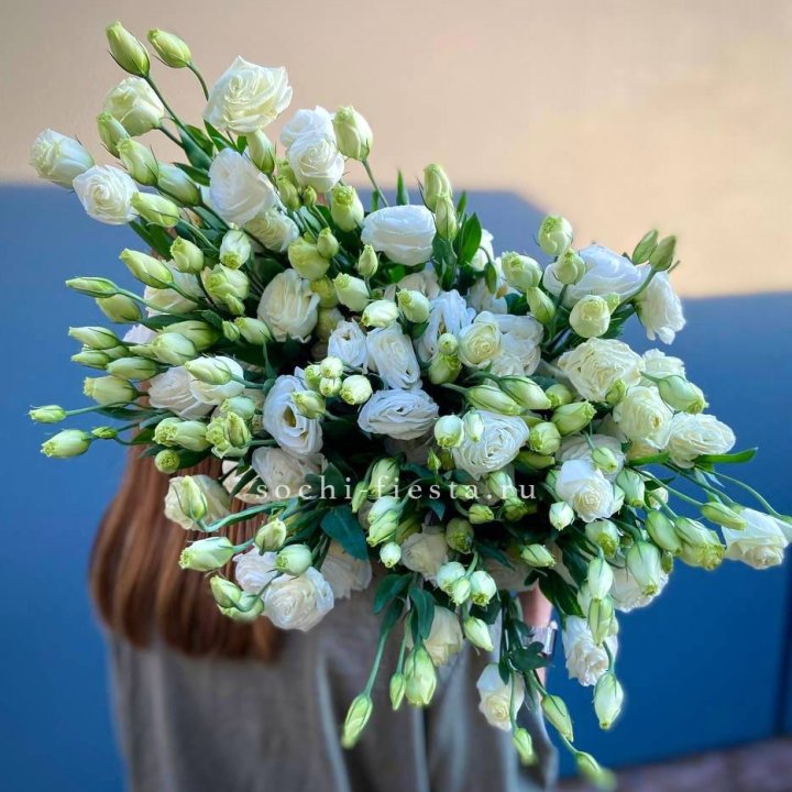 Охапка эустомы в Самаре