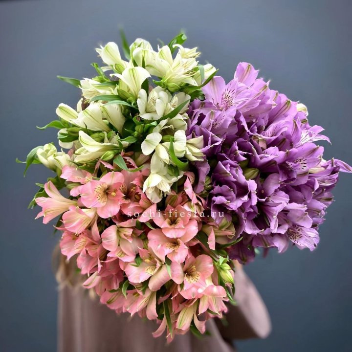 Охапка Альстромерии в Самаре