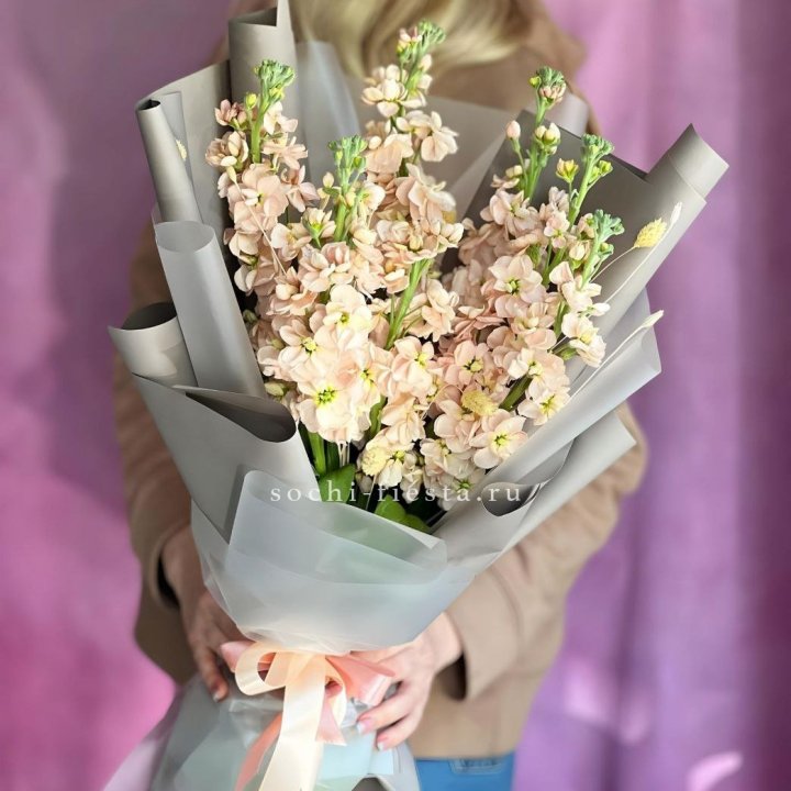 Букет ароматной маттиоллы №2 в Самаре