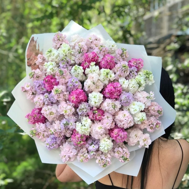 Букет ароматной маттиоллы №3 в Самаре