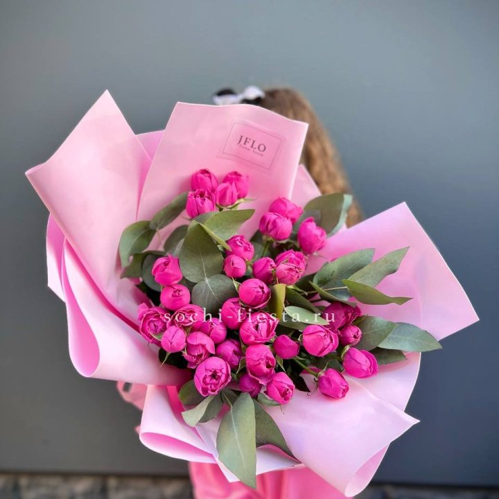 Пионовидные розы баблс в Самаре