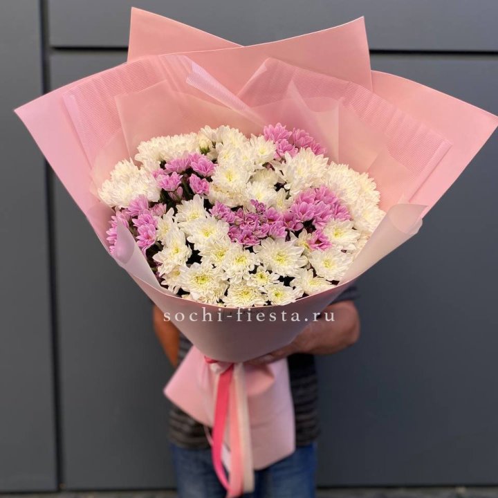  Букет хризантем- гигант  в Самаре