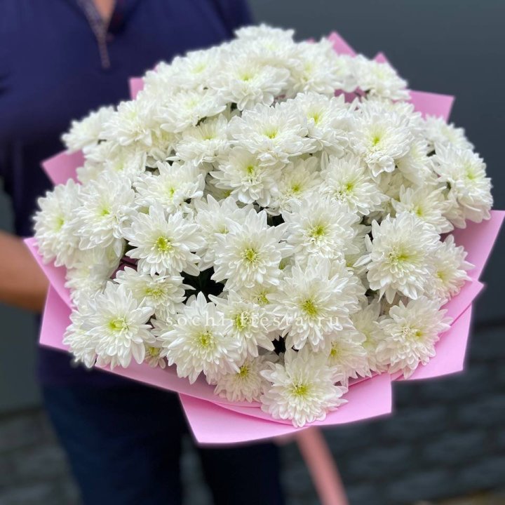  Букет 15 хризантем  в Самаре