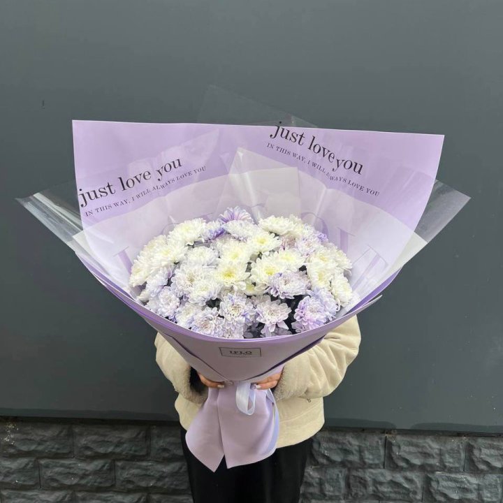 9 воздушных хризантем в Самаре