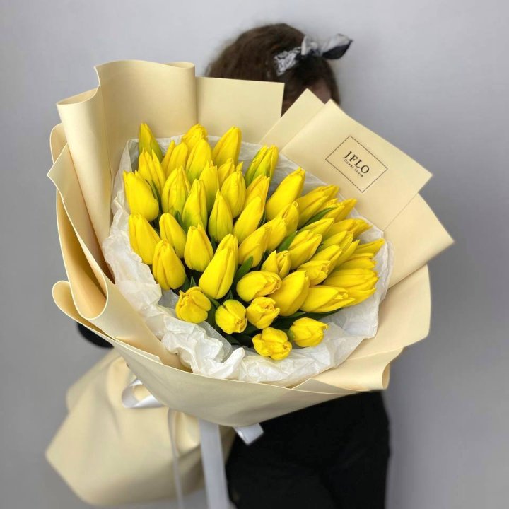 51 жёлтый тюльпан в Самаре