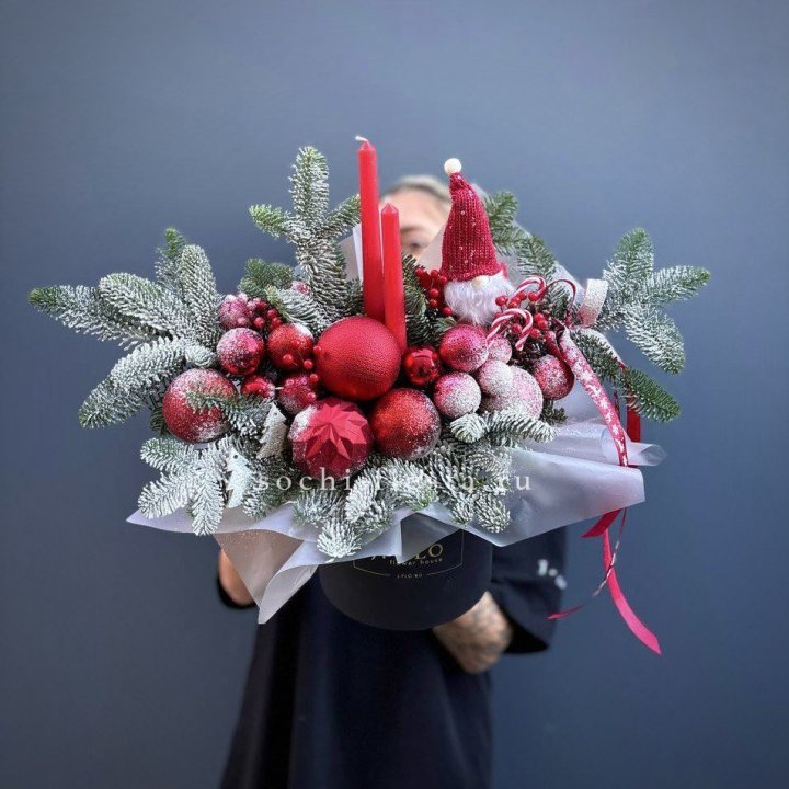 Композиция "Мери крисмас ред" в Самаре