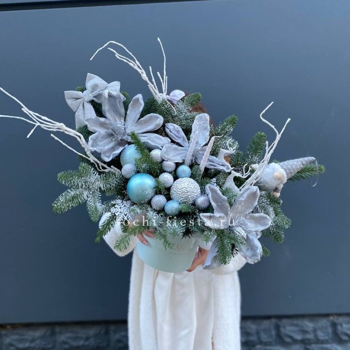 Композиция "Снежный цветок" в Самаре