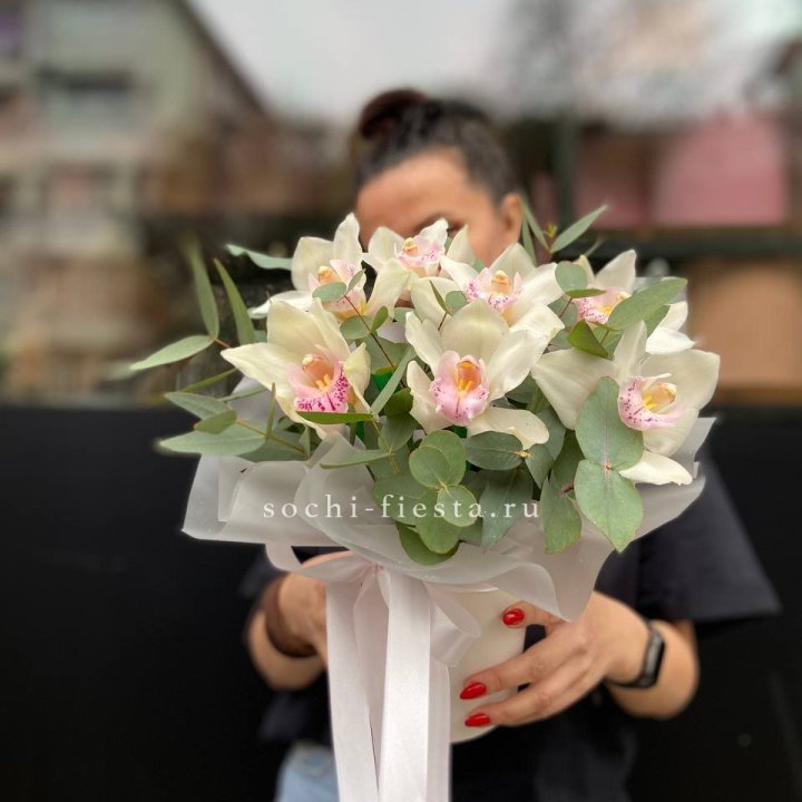 Бокс с орхидеями в Самаре