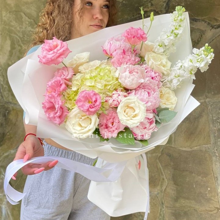 Букет с пионами №3 в Самаре