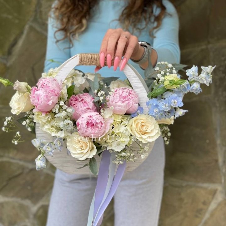 Ящик с пионами в Самаре