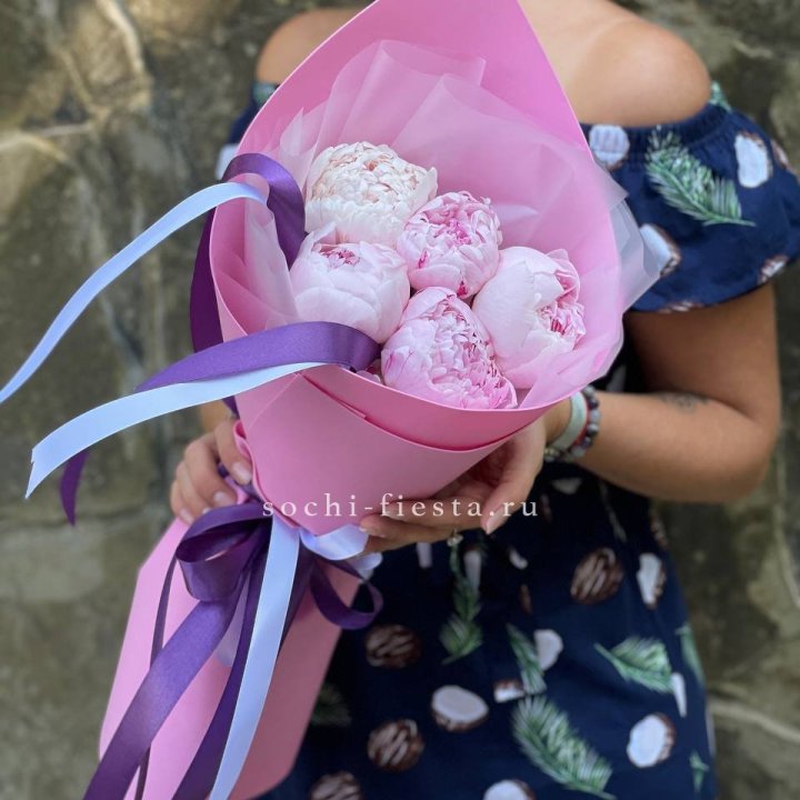 Букет пионов "НАЙ" в Самаре