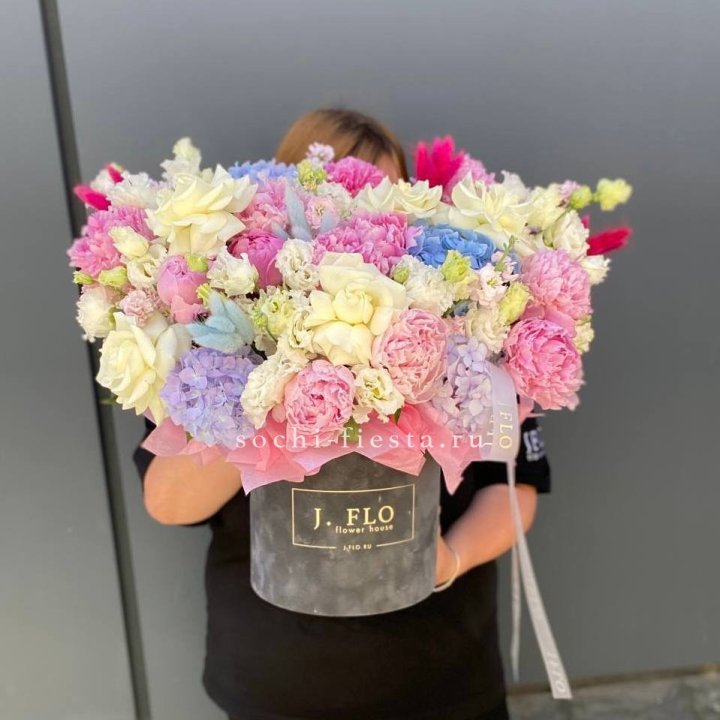 Цилиндр с пионами "Аса" в Самаре