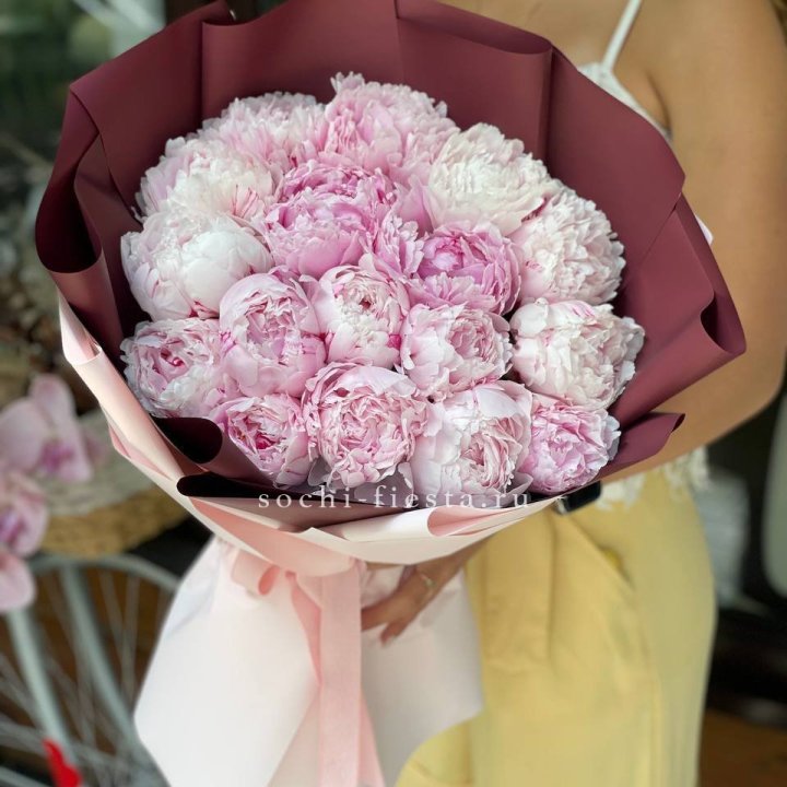 Букет с пионами №5 в Самаре
