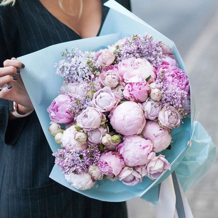 Букет "Блю логан" в Самаре