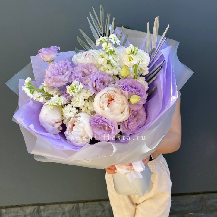  Букет "Лавандовое мороженое" в Самаре