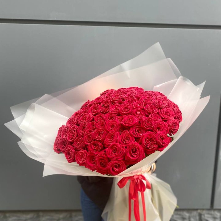 101 высокая роза в Самаре