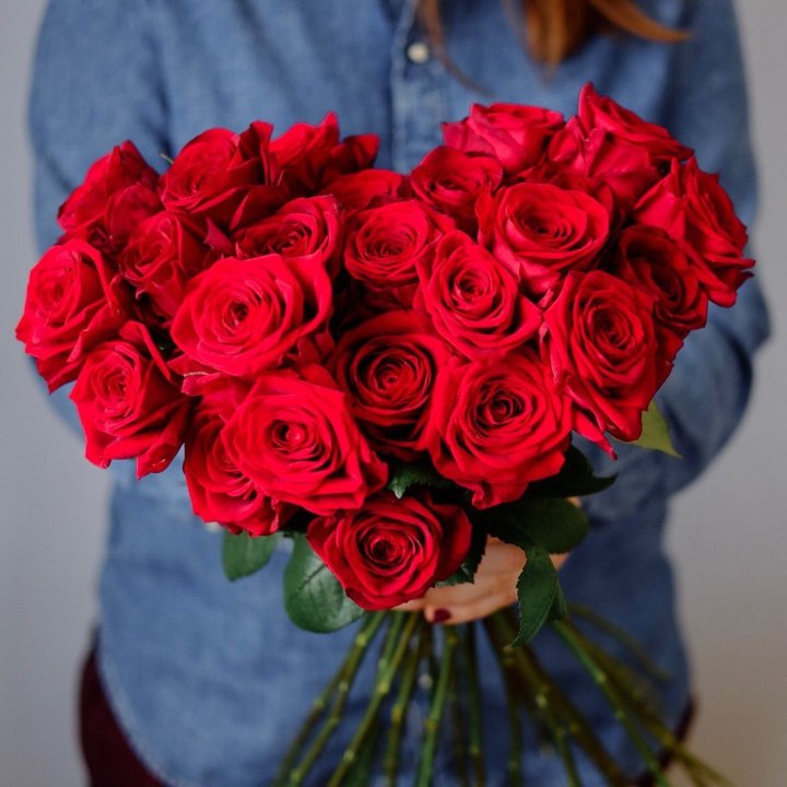 25 красных роз в Самаре