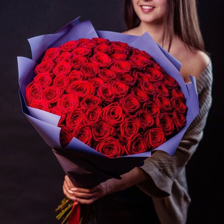 71 красная роза в Самаре