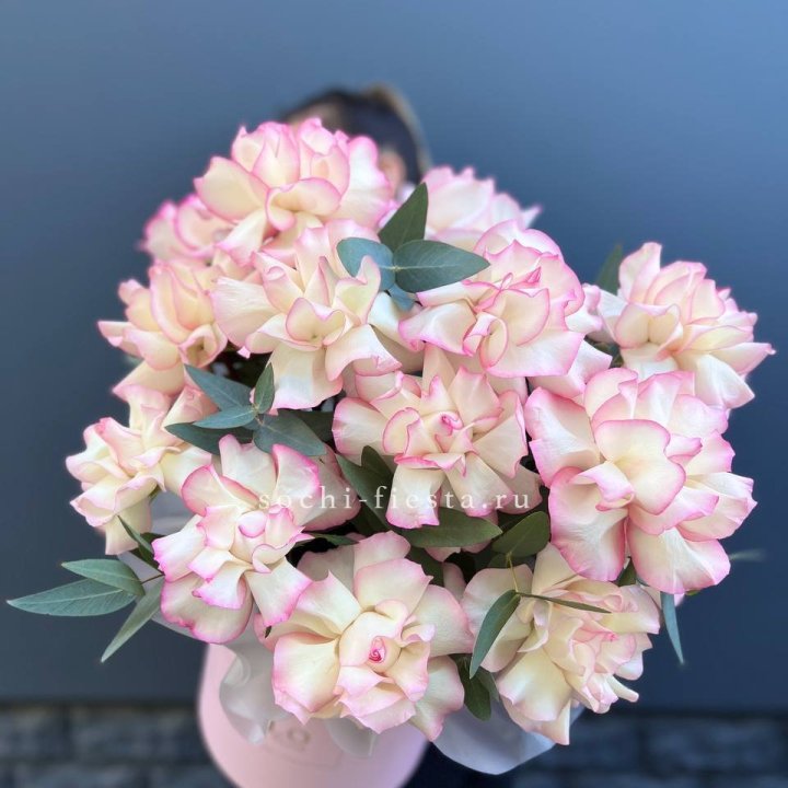 15 Французских роз Джумилия в боксе в Самаре