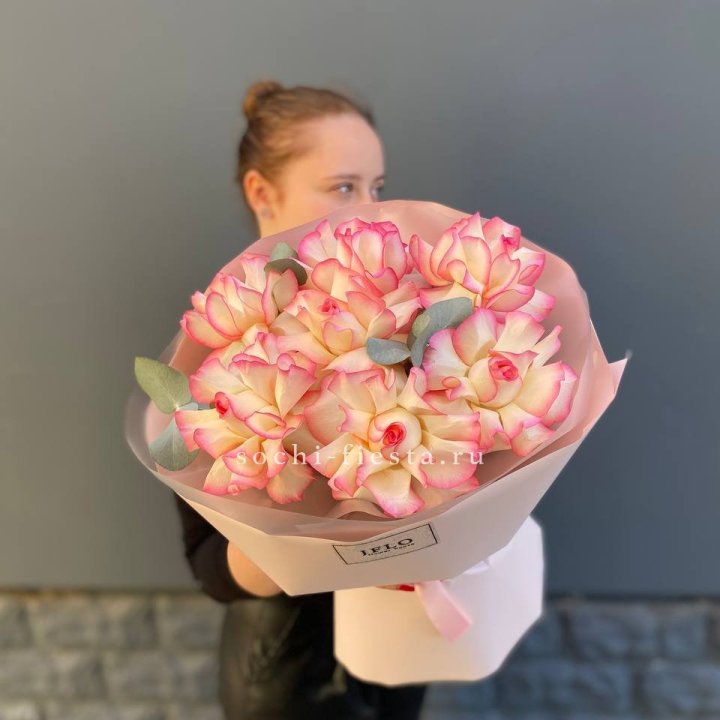 7 французских роз Джумилия в Самаре