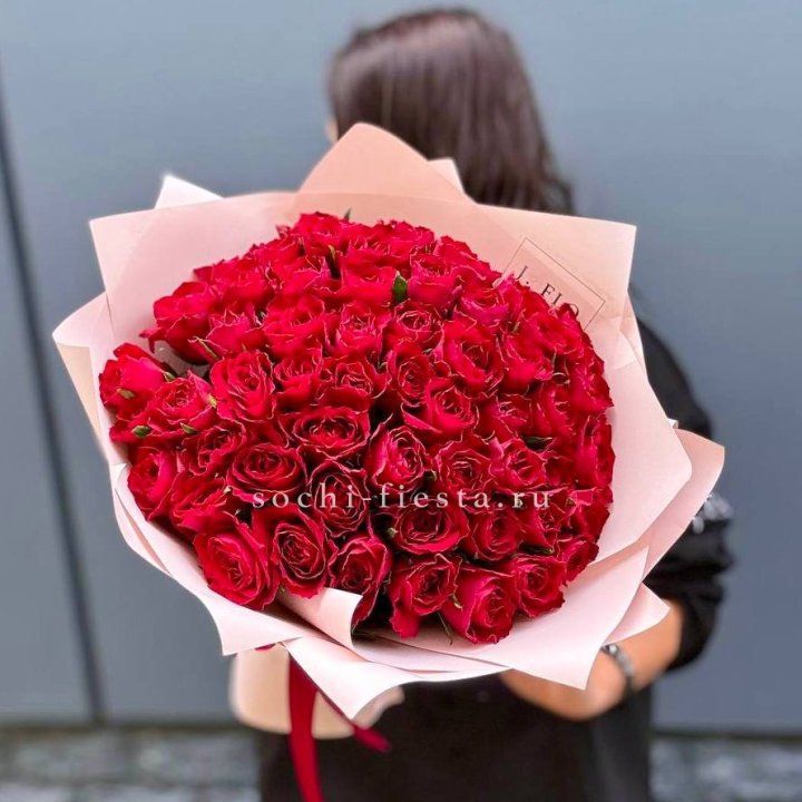 55 кенийских роз в Самаре