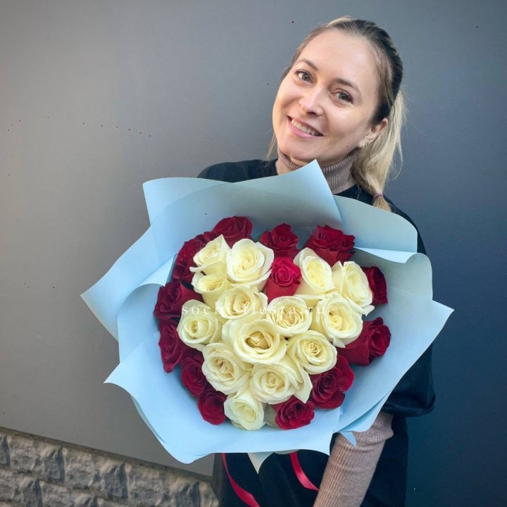 27 роз "Сердце" в Самаре
