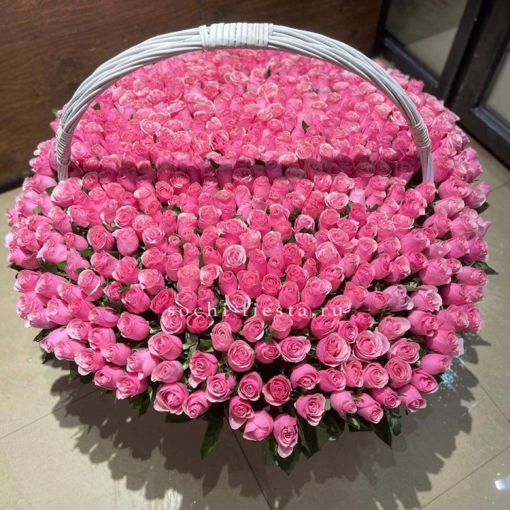 501 розовая роза в Самаре