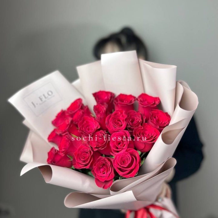 21 красная роза  в Самаре