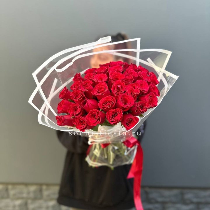 31 красная роза в Самаре