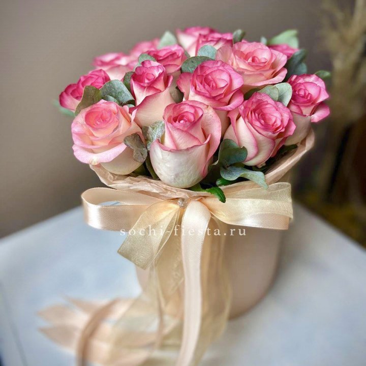 19 Роз Джумилия в коробке в Самаре