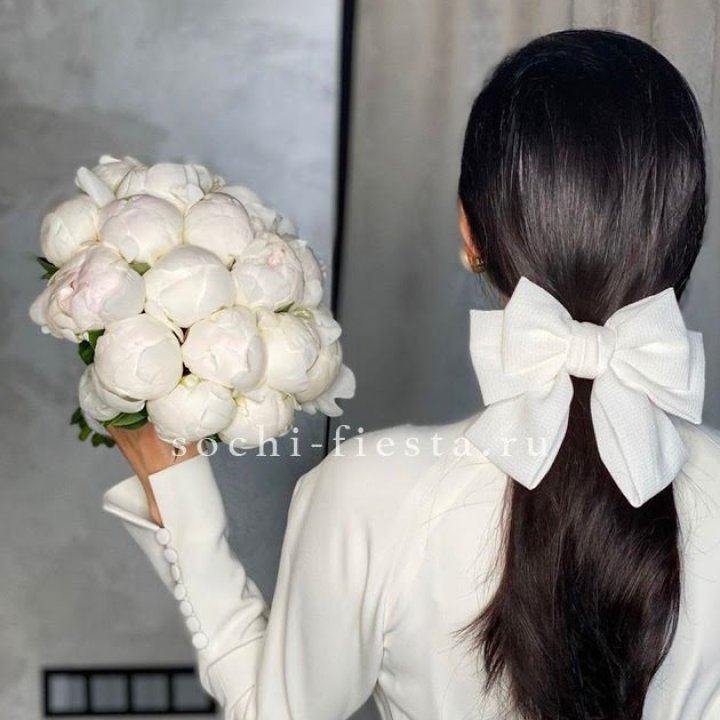 Свадебный букет пионов в Самаре